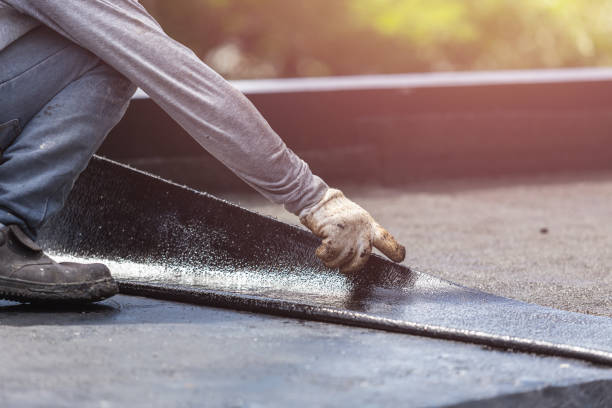 Professional Crawl Space Encapsulation technician working in Stevens Point, WI